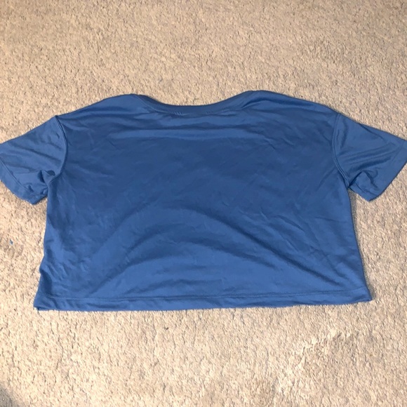 Blue Nike Crop Top - Picture 4 of 4